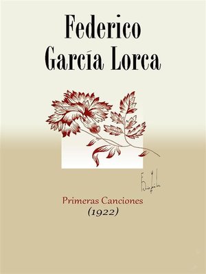 cover image of Primeras canciones (1922)